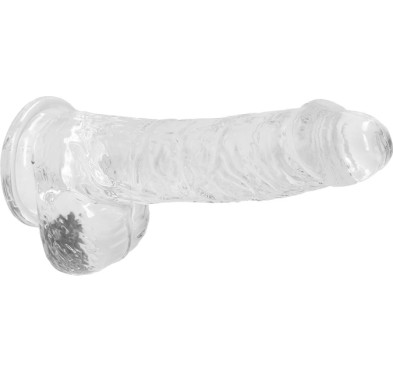 RealRock - Realistyczne dildo z jądrami 15 cm